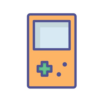 Kolayca düzenleyebilen oyun vektörü simgesi