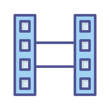 Kolayca değiştirebilen veya düzenleyebilen Clip makara vektörü simgesi