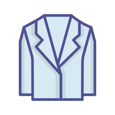 Kolayca değiştirebilen veya düzenleyebilen Blazer Vektör simgesi