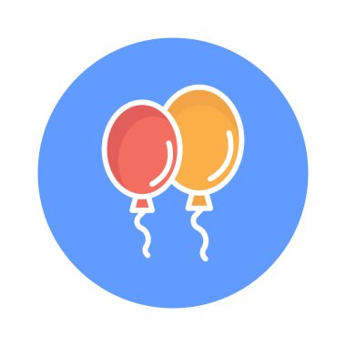 Kolayca düzenleyebilen ve düzenleyebilen Balon Vektör simgesi