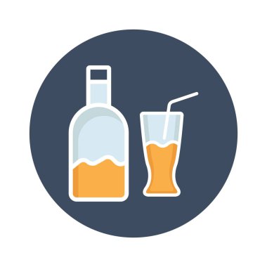 Kolayca düzenleyebilen veya düzenleyebilen Alkol Vektörü simgesi