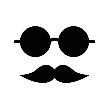 Kolayca düzenleyebilen veya düzenleyebilen aktör maskesi Vektör simgesi