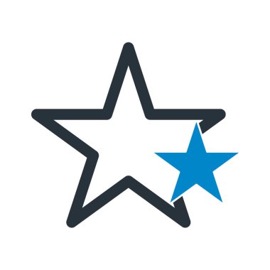 Kolayca düzenleyebilen veya düzenleyebilen dekorasyon yıldızı vektörü simgesi