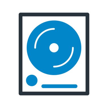 Kolayca düzenleyebilen veya düzenleyebilen Cd Vektör simgesi