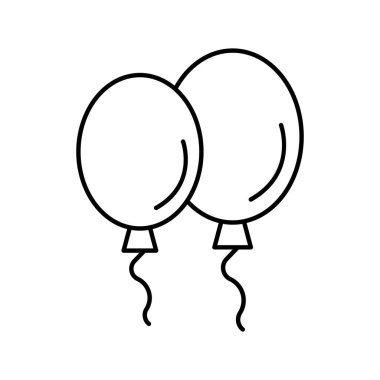 Kolayca düzenleyebilen ve düzenleyebilen Balon Vektör simgesi