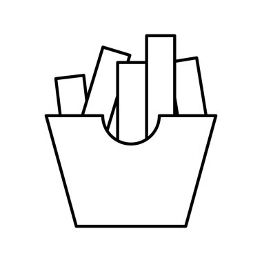 Kolayca düzenleyebilen veya düzenleyebilen Chips Vektör simgesi