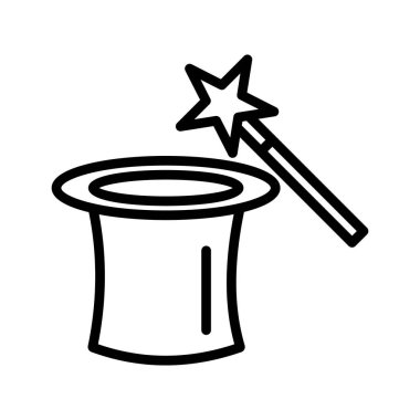 Kolayca düzenleyebilen ya da düzenleyebilen Şapka Vektörü simgesi