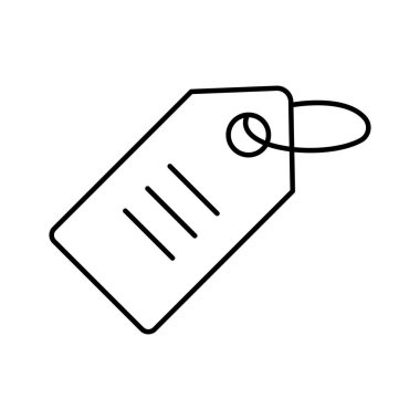 Kolayca değiştirebilen veya düzenleyebilen ticari etiket Vektör simgesi