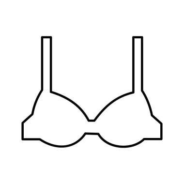 Kolayca düzenleyebilen ya da düzenleyebilen Sütyen Vektörü simgesi