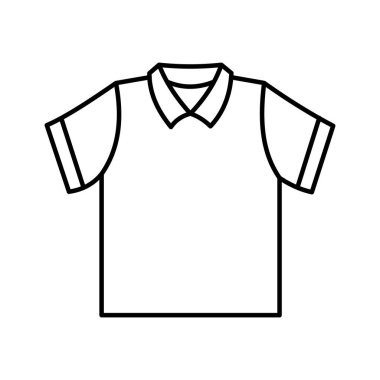 Kolayca düzenleyebilen ve düzenleyebilen T-shirt Vektörü simgesi