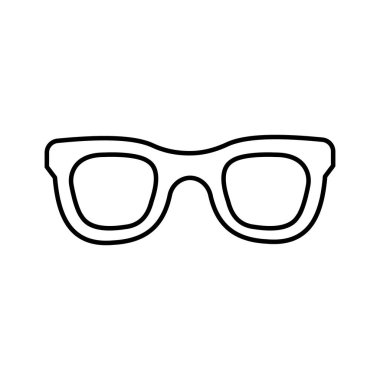  Kolayca değiştirebilen ya da düzenleyebilen gözlük vektörü simgesi