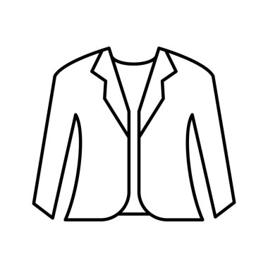 Kolayca düzenleyebilen ya da düzenleyebilen Kıyafet Vektörü simgesi