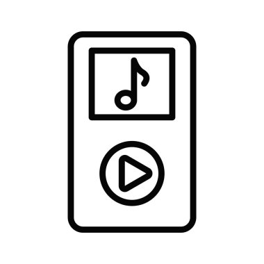 Kolayca düzenleyebilen veya düzenleyebilen müzik aygıtı vektörü simgesi