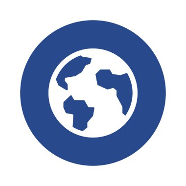 Kolayca değiştirebilen veya düzenleyebilen Dünya Vektör simgesi