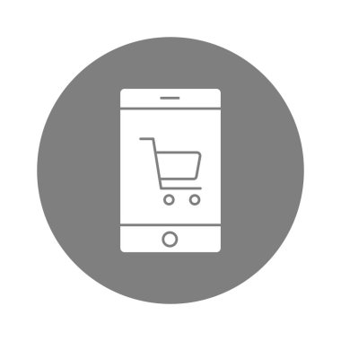 Kolayca düzenleyebilen ya da düzenleyebilen E Ticaret Vektörü simgesi