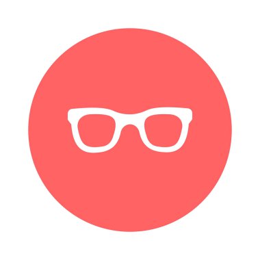  Kolayca değiştirebilen ya da düzenleyebilen gözlük vektörü simgesi