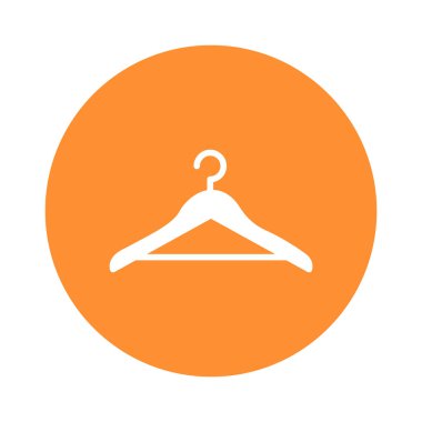 Kolayca düzenleyebilen veya düzenleyebilen kumaş askısı vektör simgesi