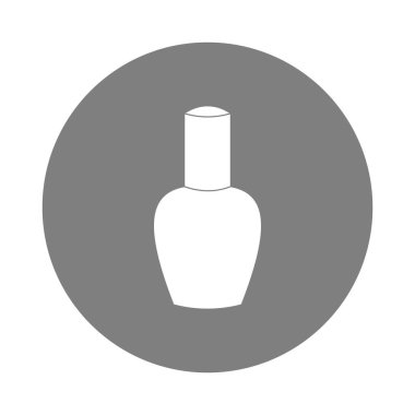 Kolayca değiştirebilen ya da düzenleyebilen tırnak boyası vektör simgesi