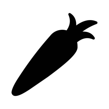 Kolayca düzenleyebilen veya düzenleyebilen Havuç Vektörü simgesi 