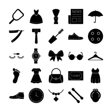 El kibri, Güzellik, Berber, Fırça, Makale, blog, haber, tepe örtüsü, güvenlik jileti, göz boyama aracı, ayakkabı, maskara fırçası, saat, kol saati, çamaşırhane, terzi ve vücut parçalarını kolaylıkla değiştirebilen ve düzenleyebilen moda simgeleri