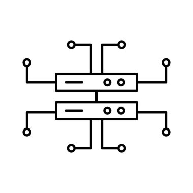 Kolayca düzenleyebilen ve düzenleyebilen Veri Yönetimi Vektörü simgesi