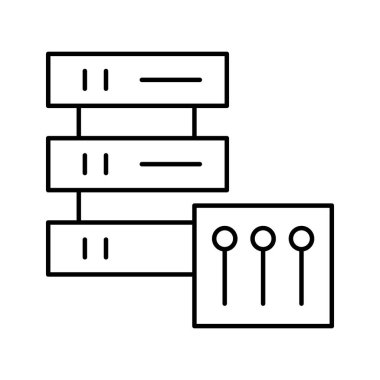 Kolayca düzenleyebilen ya da düzenleyebilen bulut hesap vektörü simgesi