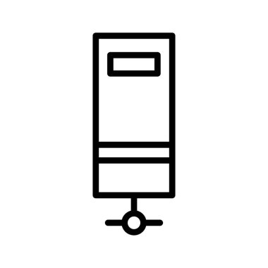 Kolayca değiştirebilen ya da düzenleyebilen büyük veri vektörü simgesi