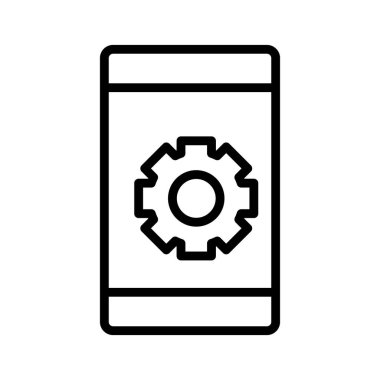 Uygulama ayarları Vektör simgesi kolayca düzenleyebilir ya da değiştirebilir