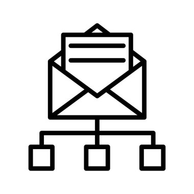 Kolayca düzenleyebilen ya da düzenleyebilen e- posta sunucu simgesi