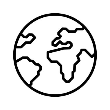 Kolayca düzenleyebilen veya düzenleyebilen genel bağlantı vektörü simgesi