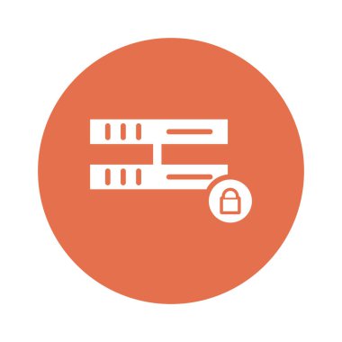 Kolayca düzenleyebilen ve düzenleyebilen Veri Koruma Vektörü simgesi