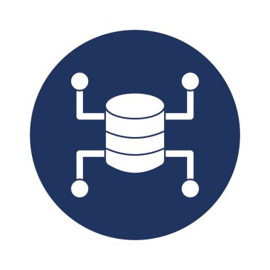 Kolayca düzenleyebilen ve düzenleyebilen Veri Altyapısı Vektör simgesi