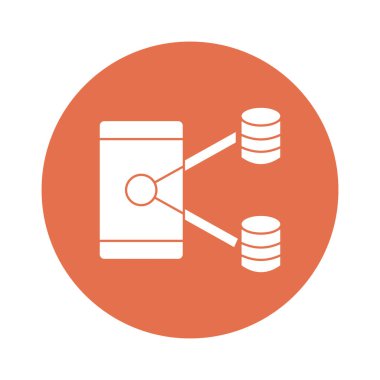 İçerik paylaşım vektörü simgesi kolayca düzenleyebilir ya da değiştirebilir