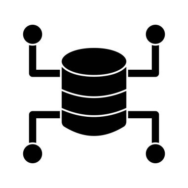 Kolayca düzenleyebilen ve düzenleyebilen Veri Altyapısı Vektör simgesi