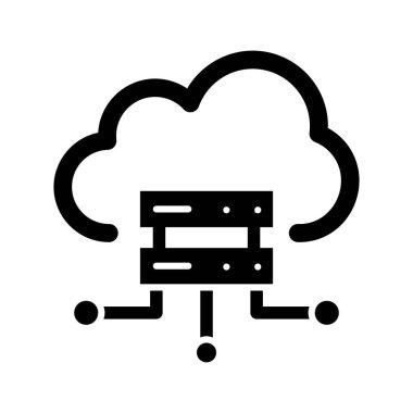 Kolayca düzenleyebilen ya da düzenleyebilen bulut hesap vektörü simgesi