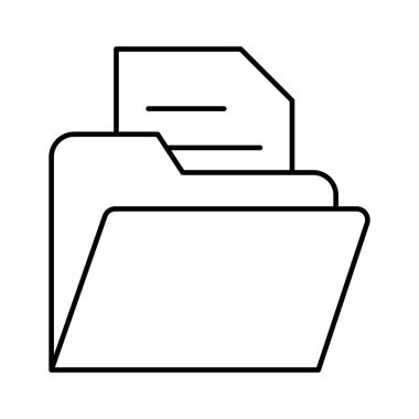 Kolayca düzenleyebilen ya da düzenleyebilen Veri Dizini Vektörü simgesi