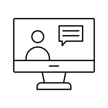 Kolayca düzenleyebilen ya da düzenleyebilen Sunucu Vektör simgesi