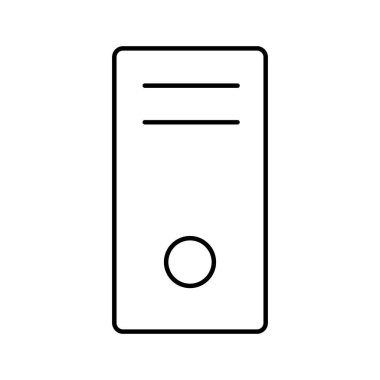 Kolayca düzenleyebilen veya düzenleyebilen Bilgisayar Vektörü simgesi