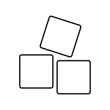 Kolayca değiştirebilen veya düzenleyebilen Dijital Küp Vektörü simgesi