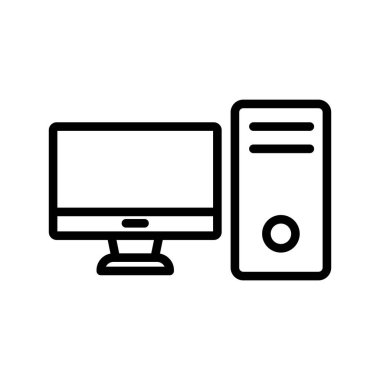 Kolayca düzenleyebilen veya düzenleyebilen Bilgisayar Vektörü simgesi