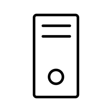 Kolayca düzenleyebilen veya düzenleyebilen Bilgisayar Vektörü simgesi