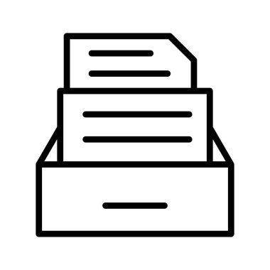 Kolayca düzenleyebilen veya düzenleyebilen Vektör simgesini arşivler