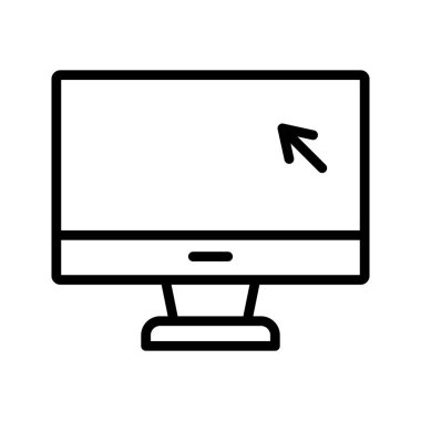 Kolayca düzenleyebilen veya düzenleyebilen Masaüstü Vektör simgesi