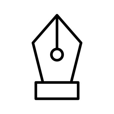 Kolayca değiştirebilen ya da düzenleyebilen Nib Vektör simgesi