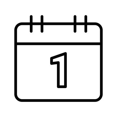 Kolayca düzenleyebilen veya düzenleyebilen Takvim Vektörü simgesi