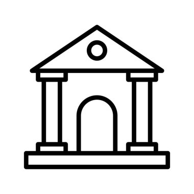 Kolayca değiştirebilen veya düzenleyebilen Enstitü Vektörü simgesi