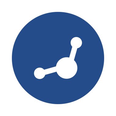 Kolayca düzenleyebilen ya da düzenleyebilen Atom Vektörü simgesi