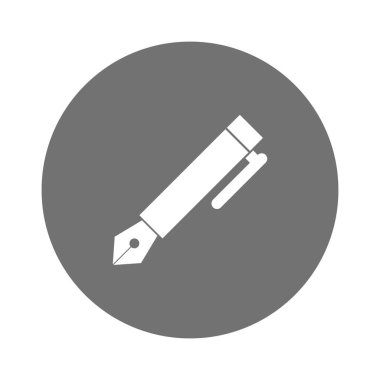  Kolayca değiştirebilen veya düzenleyebilen tükenmez kalem vektörü simgesi