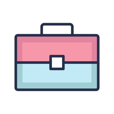 Kolayca düzenleyebilen ya da düzenleyebilen ataşe durum vektör simgesi