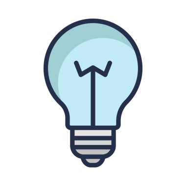 Kolayca değiştirebilen ya da düzenleyebilen Ampul Vektörü simgesi